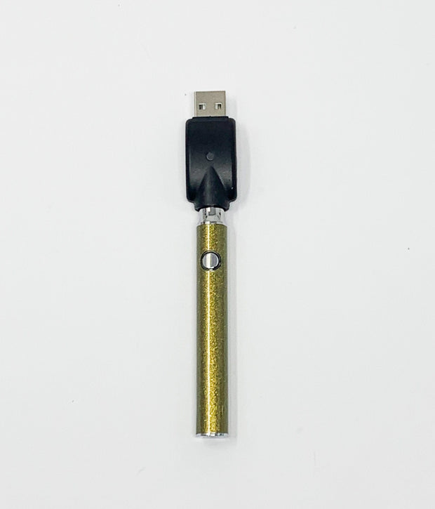 510 Threaded Battery Dark Gold Glitter Starter Kit