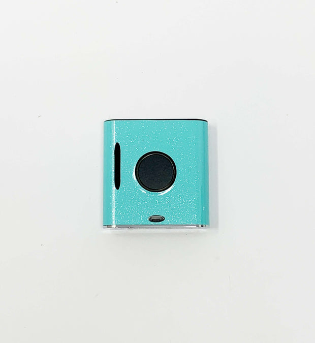 510 Threaded VMod Battery Tiffany Blue Glitter Starter Kit
