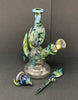 2KGlassWorks Donut Sphere Chaos Horn Heady Glass Water Pipe/Dab Rig