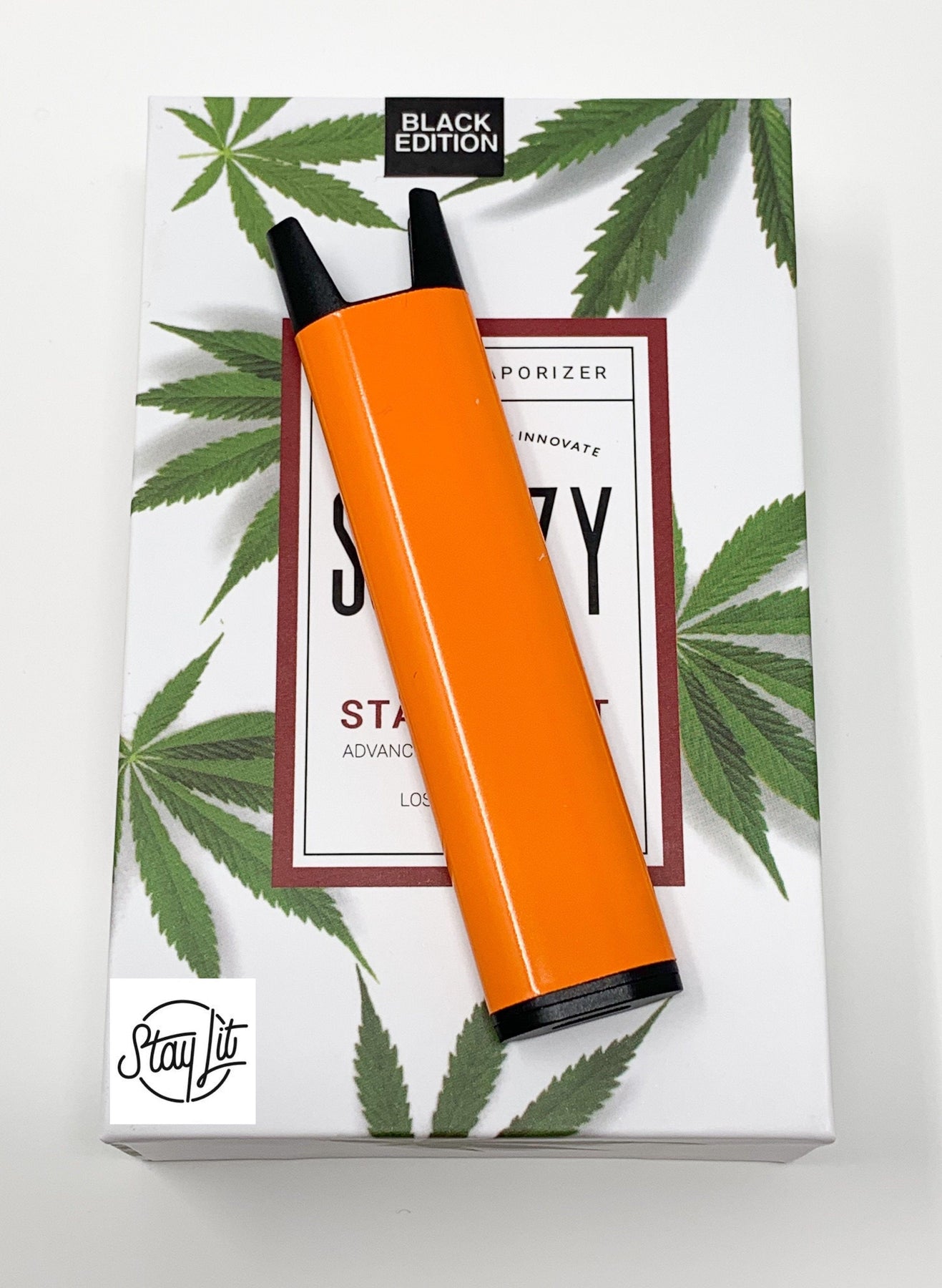 STIIIZY Pro Orange Battery Fast-Charging Vape Pen | StayLit Design STIIIZY Pro Orange Battery Fast-Charging Vape Pen | StayLit Design