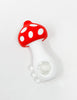 Red Mushroom Silicone Hand Pipe