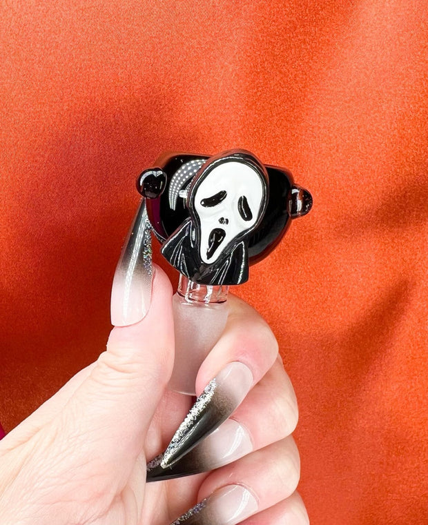 Ghost Mask 14mm Black Glass Bowl