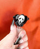 Ghost Mask 14mm Black Glass Bowl