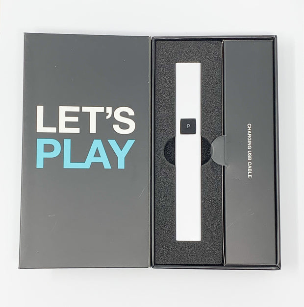 PlugPlay White Gloss Battery Starter Kit