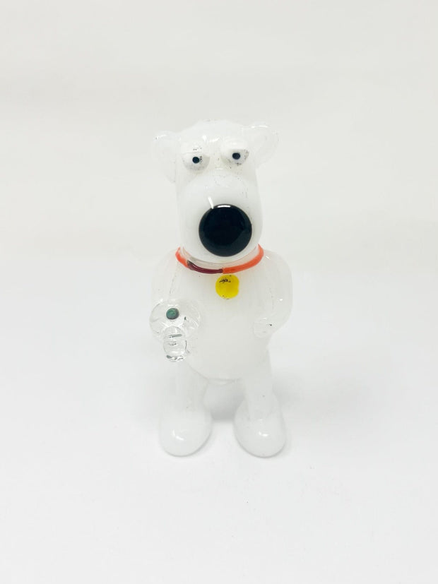 Cartoon Dog Glass Hand Pipe
