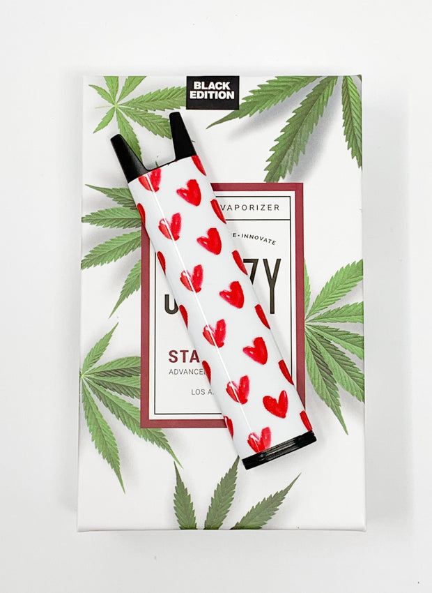 Stiiizy Pen Red Hearts Love Battery Vape Pen Starter Kit