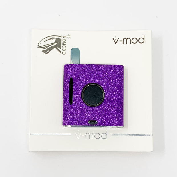 510 Threaded VMod Battery Purple Glitter Starter Kit
