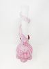 Noble Glass White Pink Ruby Heart Heady Glass Water Pipe/Bong