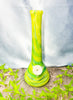 Noble Glass Green Swirl Beaker Heady Glass Water Pipe/Bong