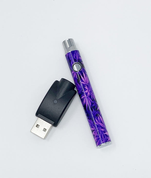 510 Thread Vape Pen Battery Kit 380 mAh [Vap Max] - Mr. Purple - Glass Water  Pipes, Bongs, RAW Cones/Papers, And Much More