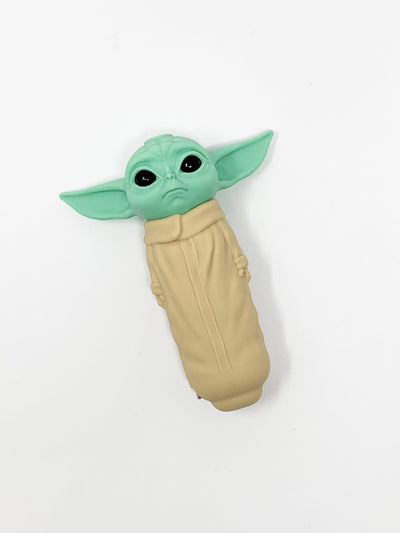 The Kid Baby Yoda Silicone Hand Pipe