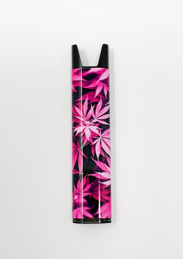 Stiiizy Pen Pink Weed Leaves Battery Vape Pen Starter Kit