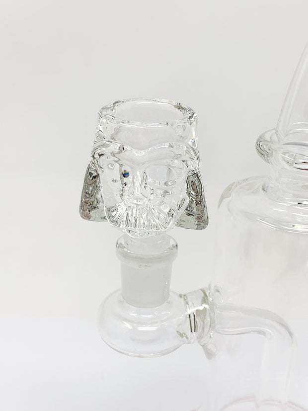 Clear Darth Vader 14mm Glass Bowl