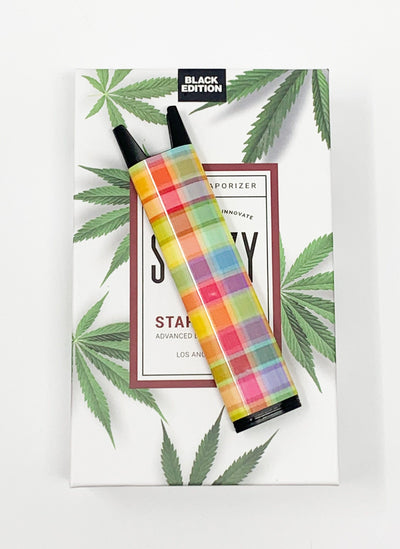 Stiiizy Rainbow Plaid Pro Battery Starter Kit