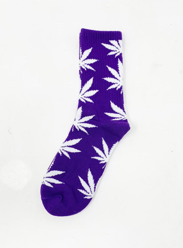 StayLit Weed Leaf Socks