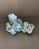 Izzy The Glassblower Ghost Elixir Mini Octopus Heady Glass Water Pipe/Dab Rig