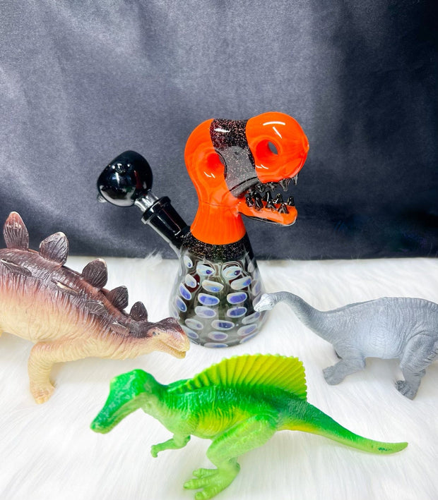 Dichro Dinosaurs Glass Water Pipe/Dab Rig