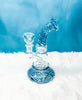 Colored Swirl Glass Water Pipe/Dab Rig