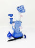 Magical Mushroom 8in Water Pipe/Dab Rig Set