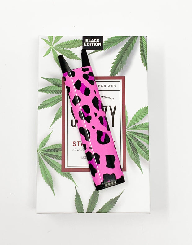 Stiiizy Pen Pink Leopard Battery Starter Kit