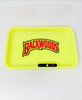 Yellow Backwoods LED Rolling Tray