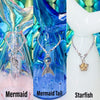 Magical Mermaid 7 Inch Glass Water Pipe/Dab Rig