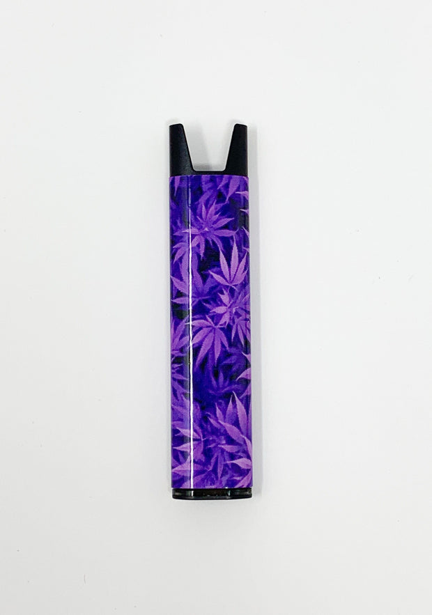 Stiiizy Pen Purple Weed Leaves Battery Vape Pen Starter Kit