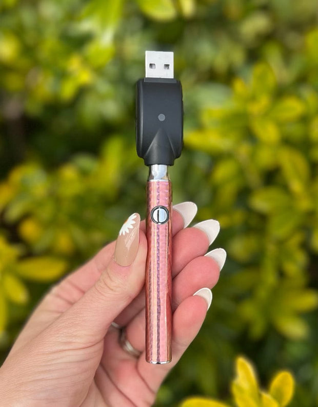 510 Threaded Battery Rose Gold 3D Hologram Starter Kit 510 Threaded Battery Rose Gold 3D Hologram Starter Kit