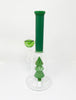Christmas Tree Perc Glass Water Hand Pipe/Dab Rig