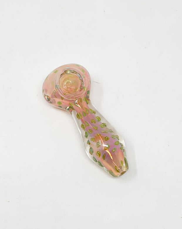 Pink and Green Fume Hand Pipe