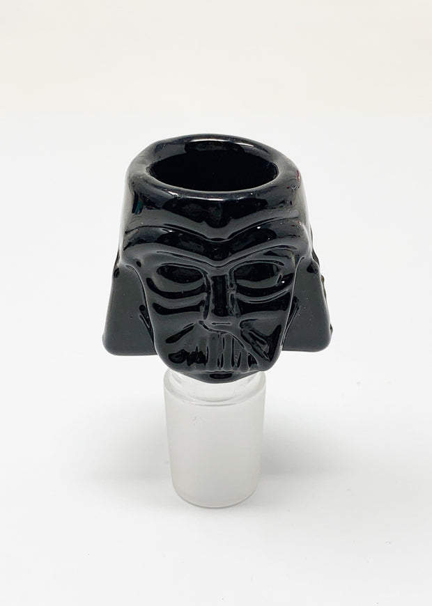 Black Darth Vader 18mm Glass Bowl