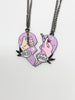 Crystal Best Buds Necklace