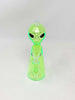 6.5in Neon UV Alien Glass Hand Pipe/Bong/Dab Rig