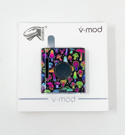 510 Threaded VMod Battery Black Neon Mushrooms Starter Kit
