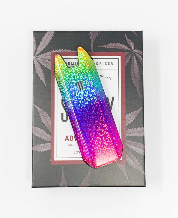 Biiig Stiiizy Rainbow Holographic Glitter Vape Pen Starter Kit