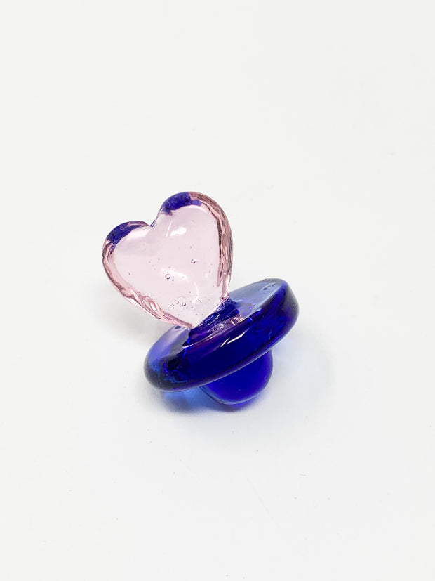 Pink Purple Heart Carb Cap