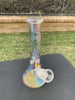 StayLit Iridescent 10in Beaker Glass Water Pipe/Bong