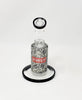 StayLit Money Perforated Vinyl 6.5in Bent Neck Glass Water Hand Pipe/Dab Rig