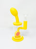 Yellow Lemon Silicone Water Pipe/Dab Rig