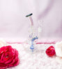 Mini Iridescent Recycler Glass Water Pipe/Dab Rig