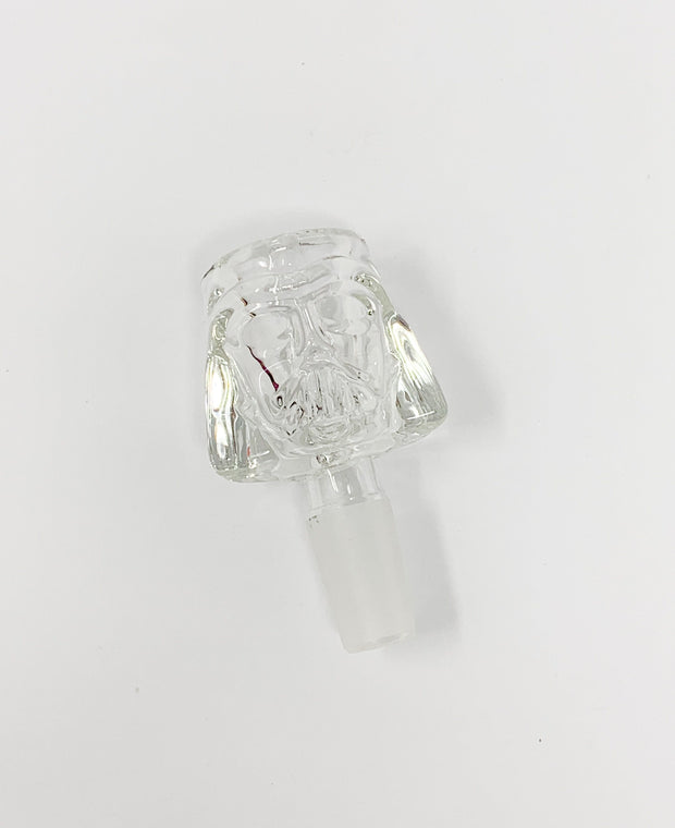 Clear Darth Vader 14mm Glass Bowl