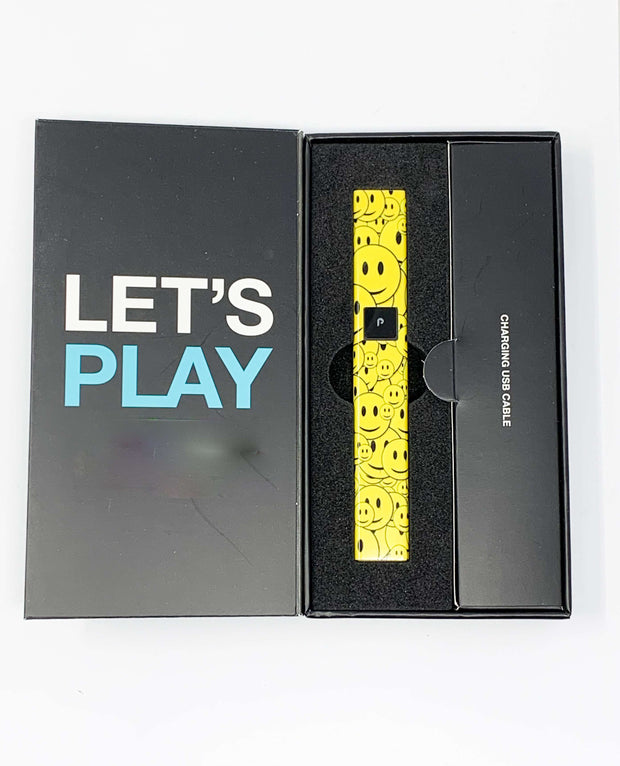 PlugPlay Yellow Smiley Faces Battery Starter Kit