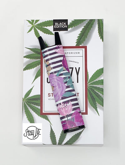 Pink Floral Stiiizy Battery
