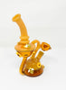 Honey Bee Beehive Recycler Glass Water Pipe/Dab Rig
