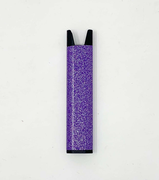 Stiiizy Pen Purple Silver Glitter Battery Vape Pen Starter Kit