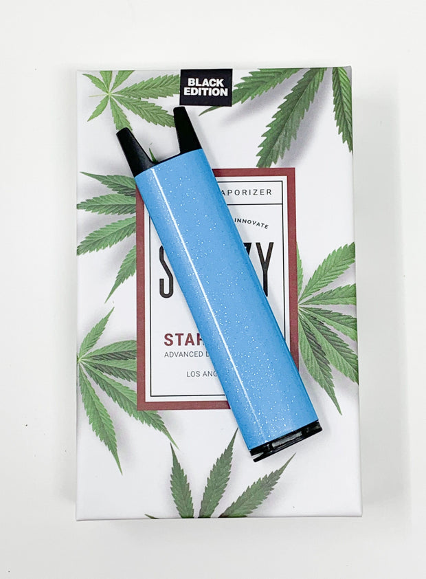 Stiiizy Pen Light Blue Glitter Battery Starter Kit