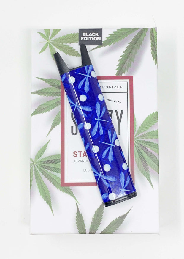 Stiiizy Pen Blue Dragonflies Battery Starter Kit
