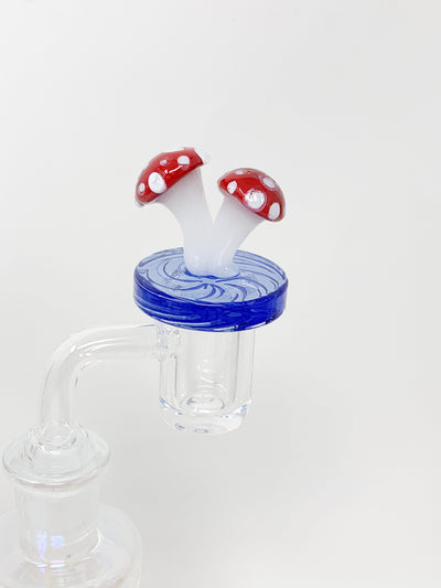 Blue Mushroom Carb Cap