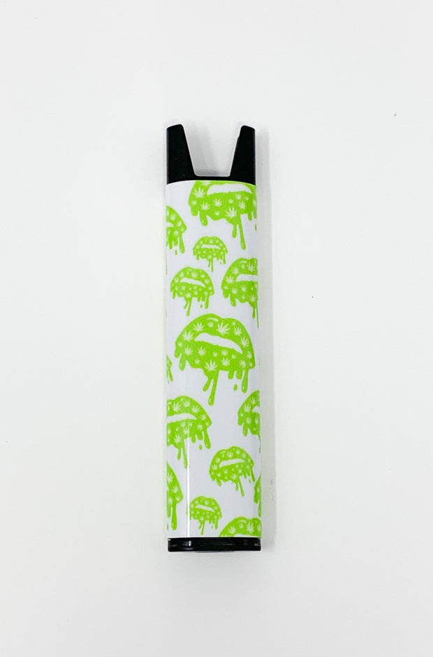Stiiizy Pen Slime Green Lips Battery Starter Kit