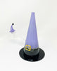 Spooky Purple Witch Hat Glass Water Pipe/Rig